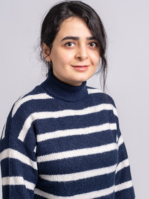 Portrait photograph of staff memeber, Elahe Eli Panahipanbehcholeh